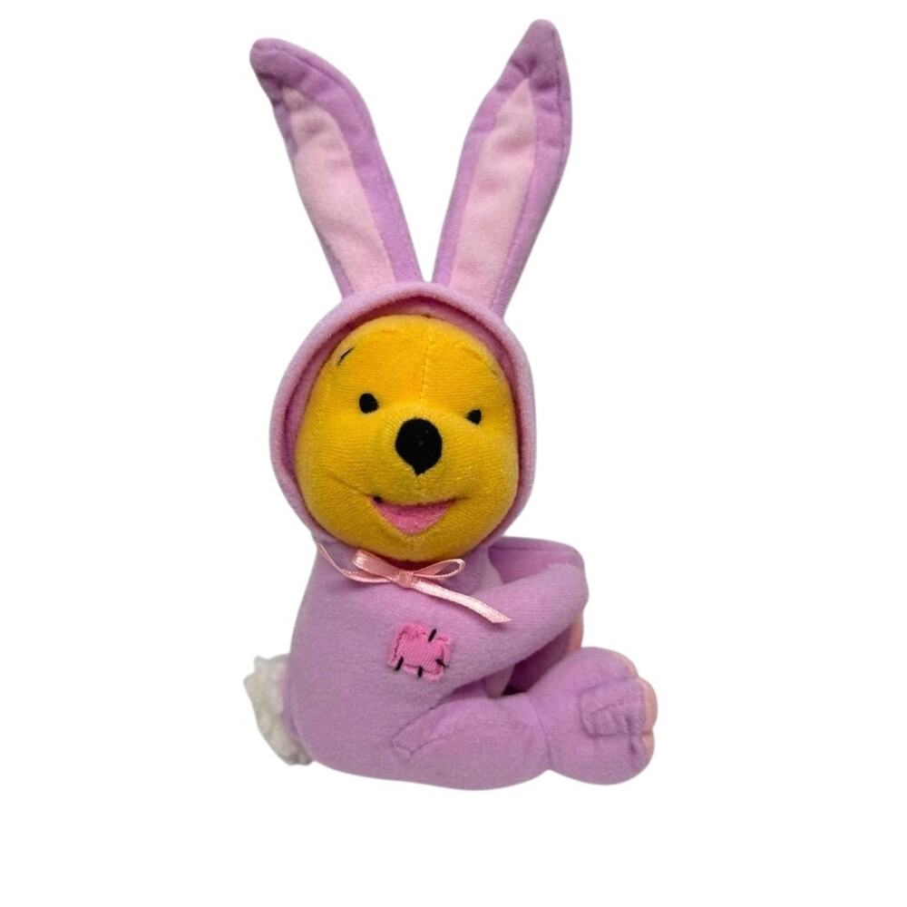 Vintage New 2002 Disney Easter Basket Hugger Winnie the Pooh Y2K